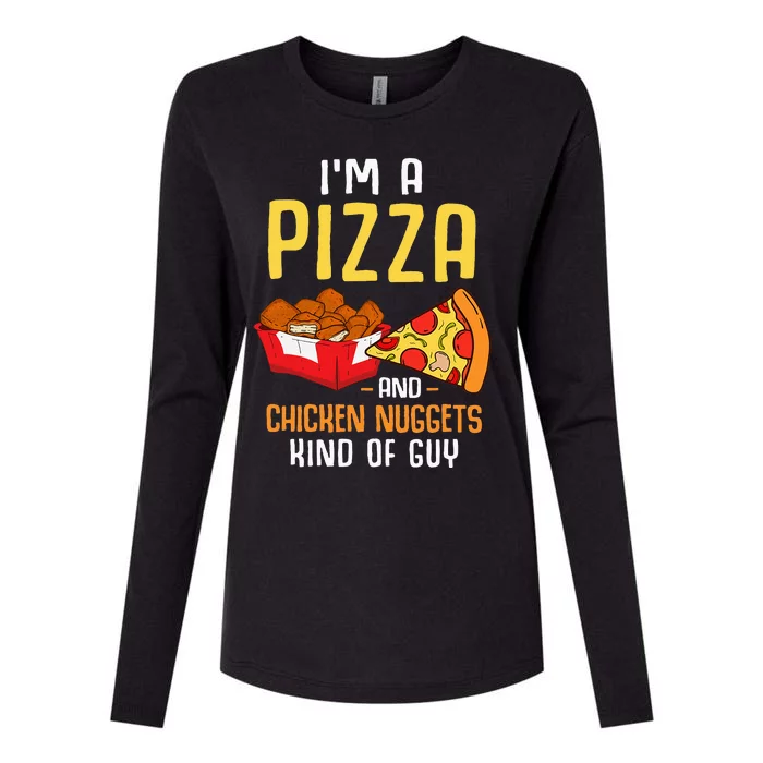 Fast Food Pizza Lover Foodie Womens Cotton Relaxed Long Sleeve T-Shirt