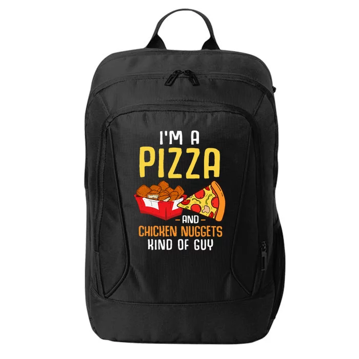 Fast Food Pizza Lover Foodie City Backpack