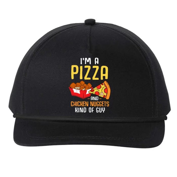 Fast Food Pizza Lover Foodie Snapback Five-Panel Rope Hat