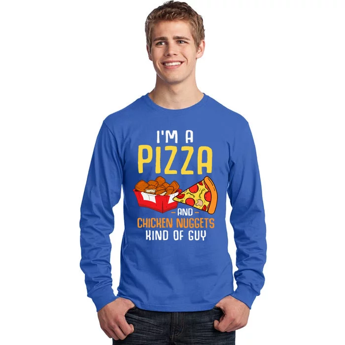 Fast Food Pizza Lover Foodie Tall Long Sleeve T-Shirt