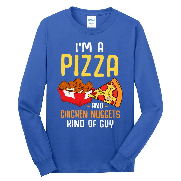 Fast Food Pizza Lover Foodie Tall Long Sleeve T-Shirt