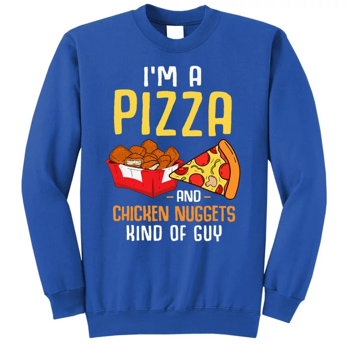 Fast Food Pizza Lover Foodie Tall Sweatshirt