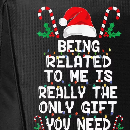 Festive Family Pajamas for Christmas Celebrations City Backpack