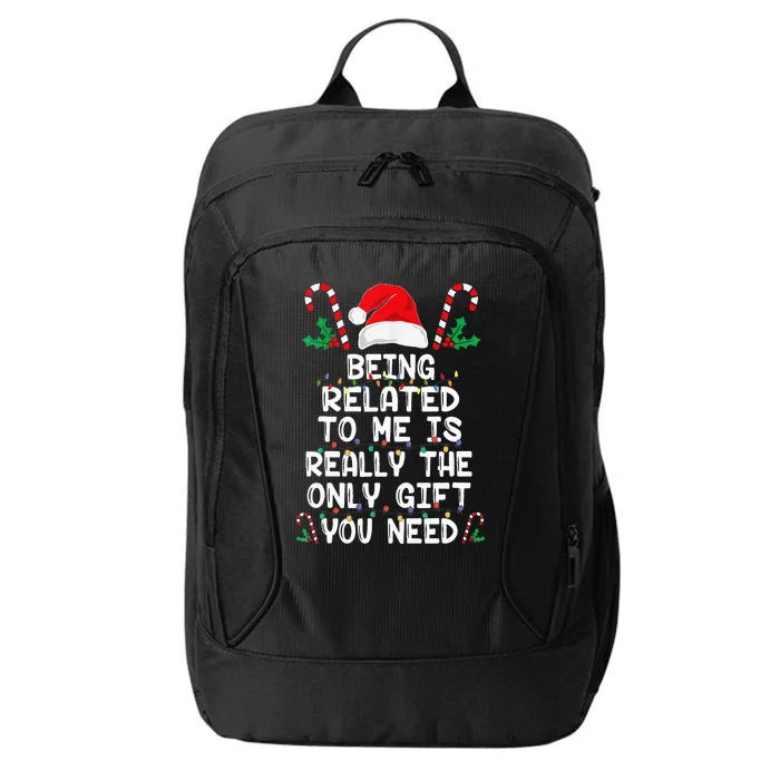 Festive Family Pajamas for Christmas Celebrations City Backpack