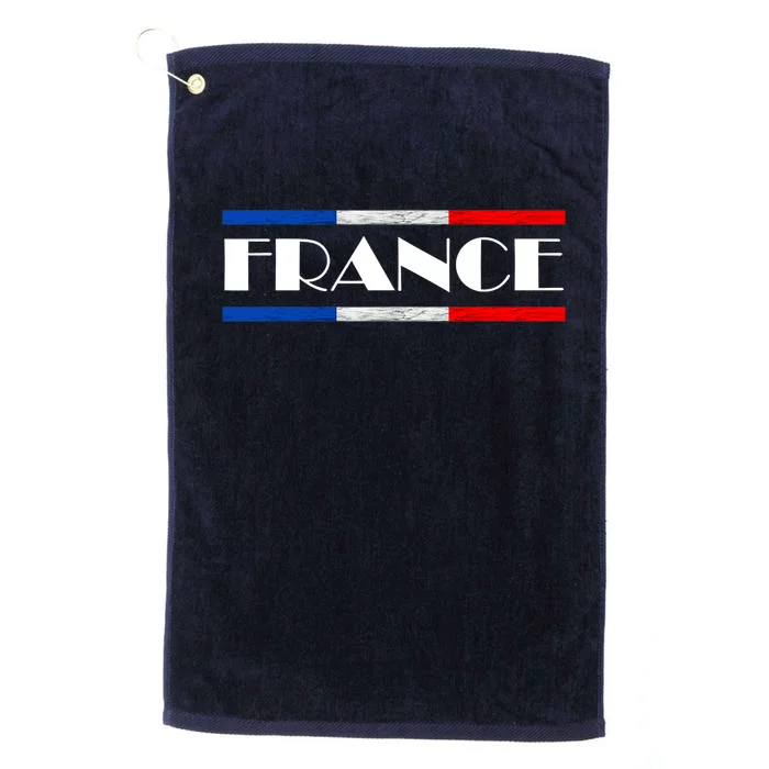 France French Pride France Flag French Roots French Flag Platinum Collection Golf Towel