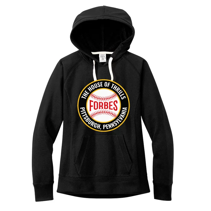 Forbes Field Pittsburgh Women's Fleece Hoodie