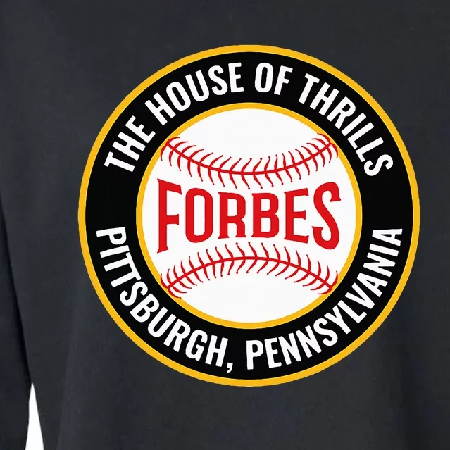 Forbes Field Pittsburgh Cropped Pullover Crew