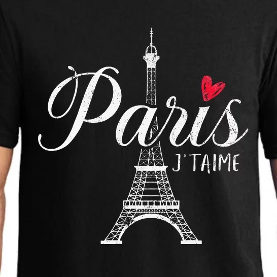 French France Paris Bonjour Marseille Monaco Eiffel Pajama Set