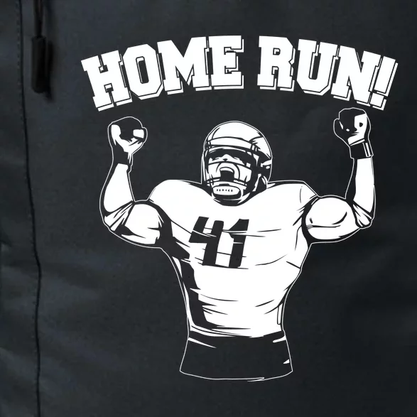 Funny Football Player Home Run Daily Commute Backpack