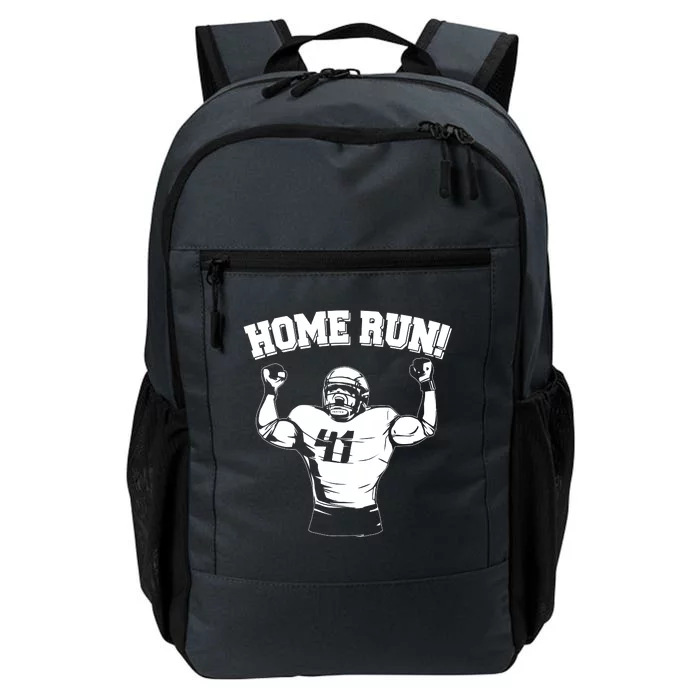 Funny Football Player Home Run Daily Commute Backpack