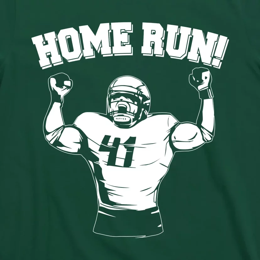 Funny Football Player Home Run T-Shirt