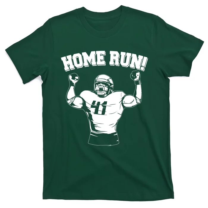 Funny Football Player Home Run T-Shirt