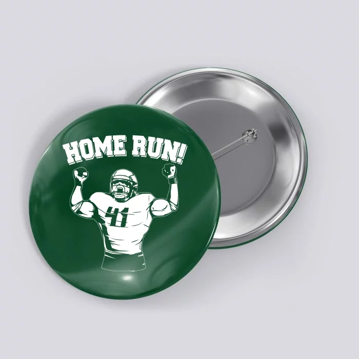 Funny Football Player Home Run Button