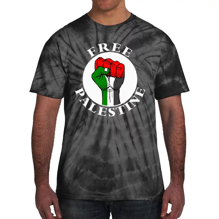 freepalestine free palestine Tie-Dye T-Shirt