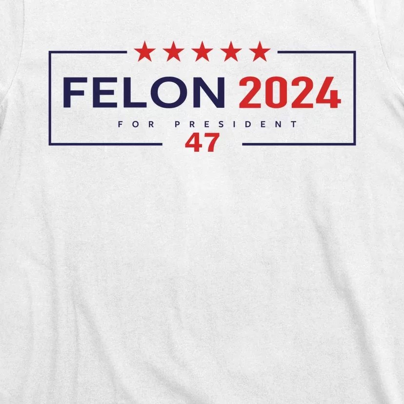 Felon For President 2024 T-Shirt