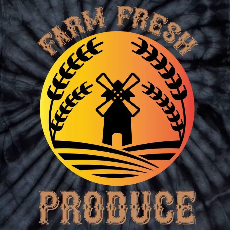 Farm Fresh Produce Tie-Dye T-Shirt