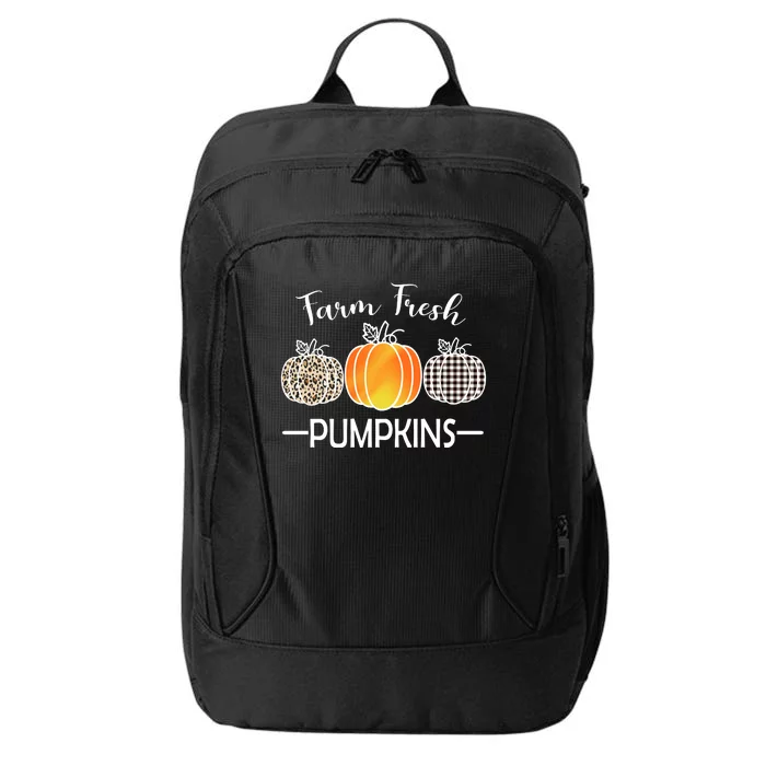 Farm Fresh Pumpkins City Backpack