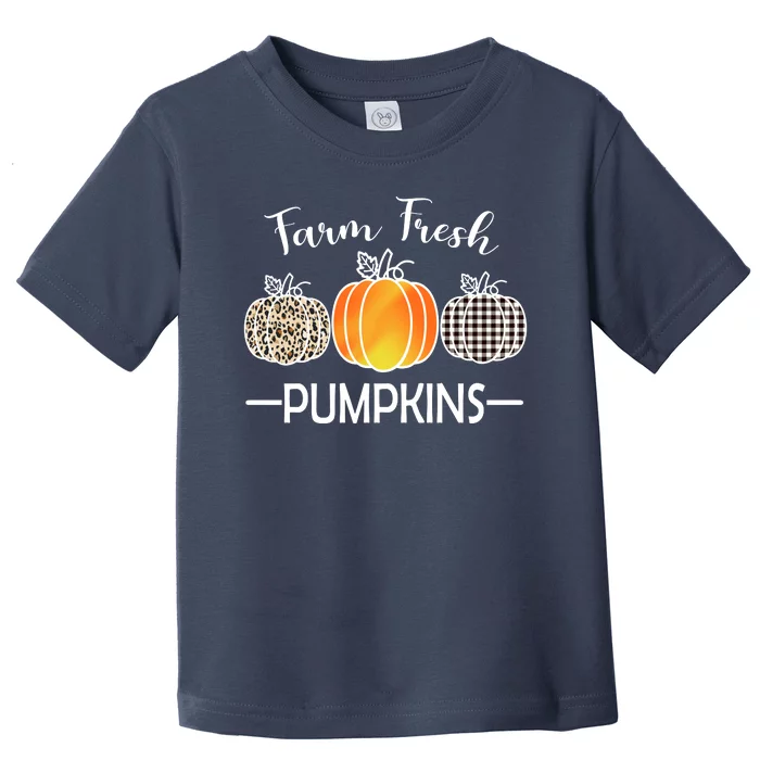 Farm Fresh Pumpkins Toddler T-Shirt