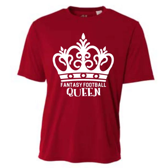 Fantasy Football Queen Cooling Performance Crew T-Shirt