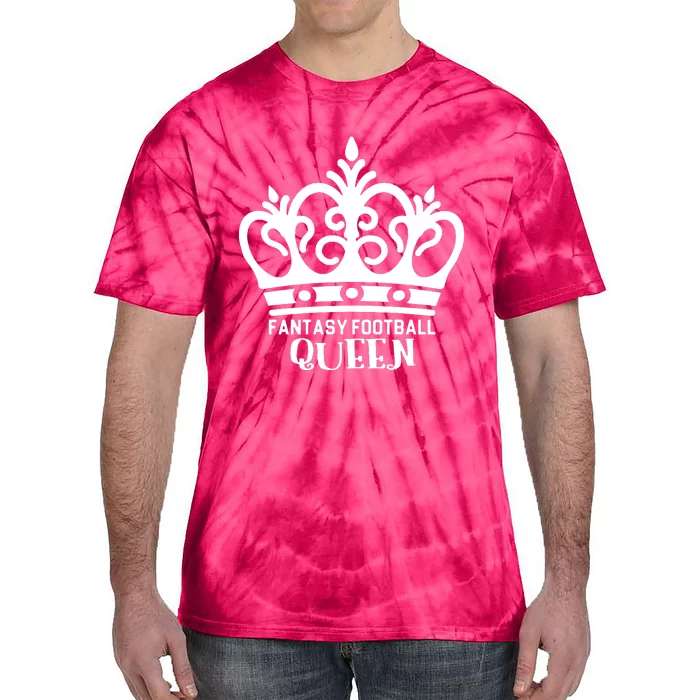 Fantasy Football Queen Tie-Dye T-Shirt