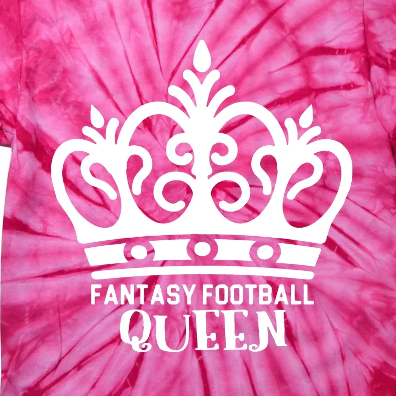 Fantasy Football Queen Tie-Dye T-Shirt