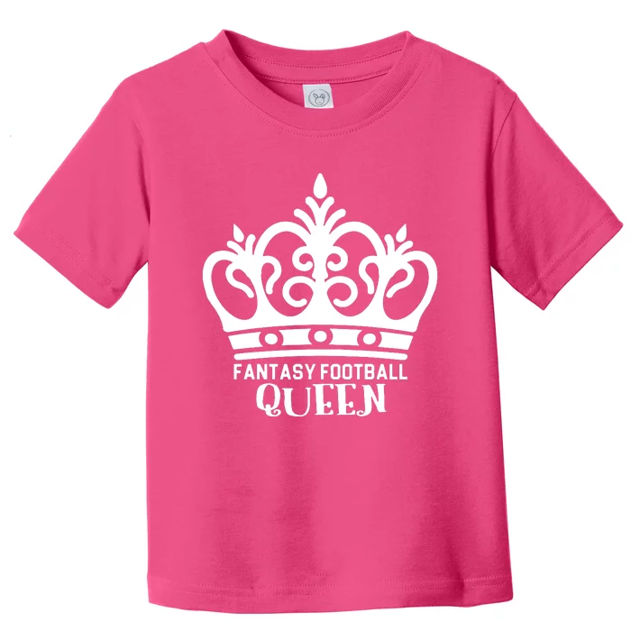 Fantasy Football Queen Toddler T-Shirt