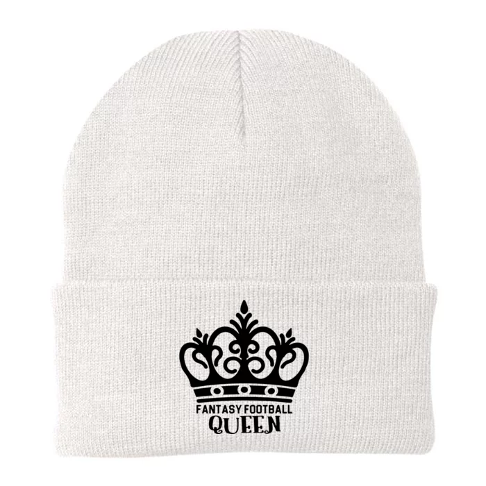 Fantasy Football Queen Knit Cap Winter Beanie