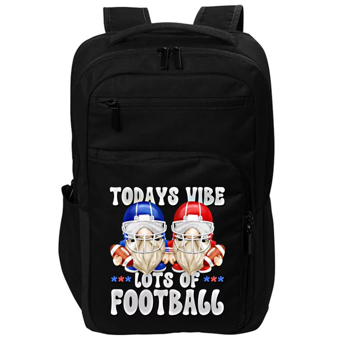 Funny Football Quotes For American Football Mom And Dad Gnome Gift Impact Tech Backpack