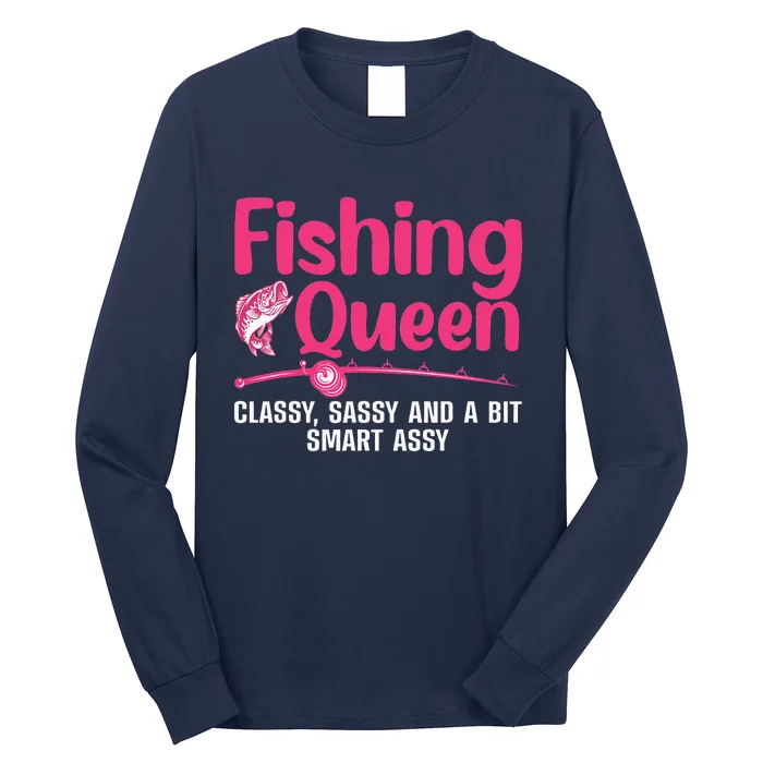 Funny Bass Fishing Shirts For Women, I Fish Like A Girl Pink Pullover