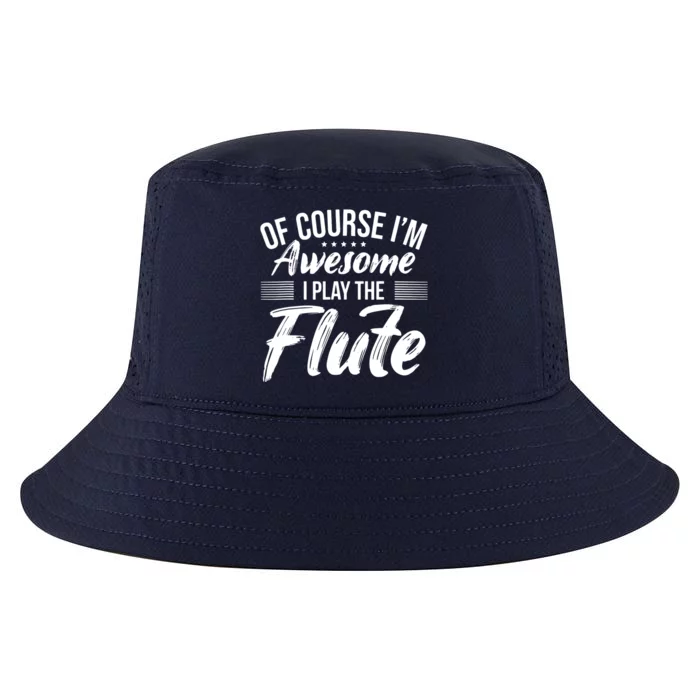 Funny Flute Quote I Awesome Flute Player Cool Comfort Performance Bucket Hat