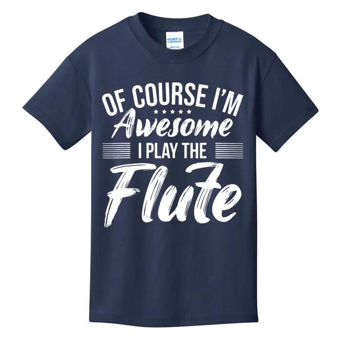 Funny Flute Quote I Awesome Flute Player Kids T-Shirt