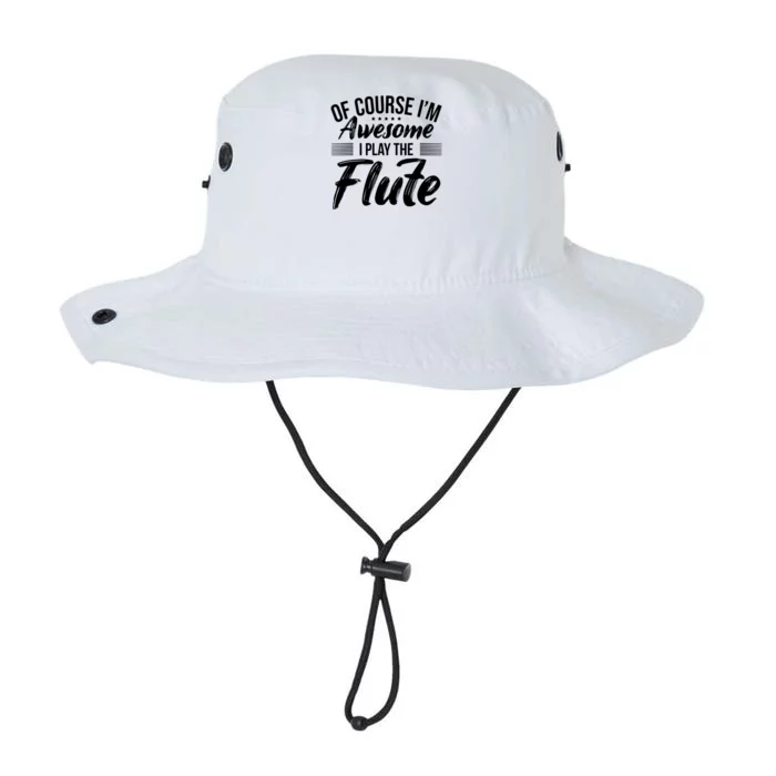 Funny Flute Quote I Awesome Flute Player Legacy Cool Fit Booney Bucket Hat