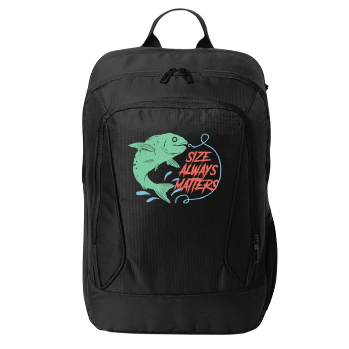 Funny Fishing Rod Fish - Fisherman City Backpack