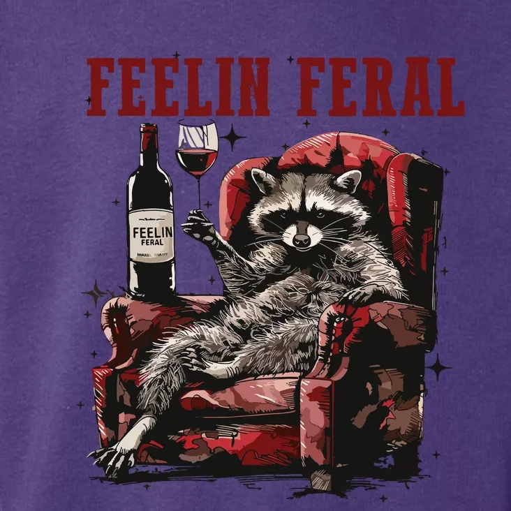 Feeling Feral Racoon Toddler Hoodie