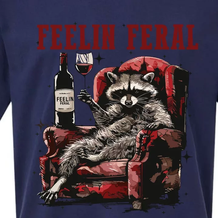 Feeling Feral Racoon Sueded Cloud Jersey T-Shirt