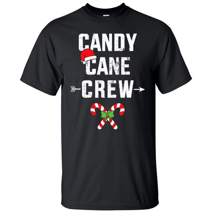 Festive Family Reunion Candy Cane Crew & Cousin Christmas Tall T-Shirt