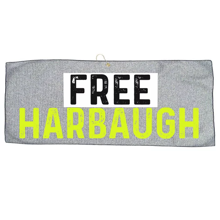 FreeHarbaugh Large Microfiber Waffle Golf Towel