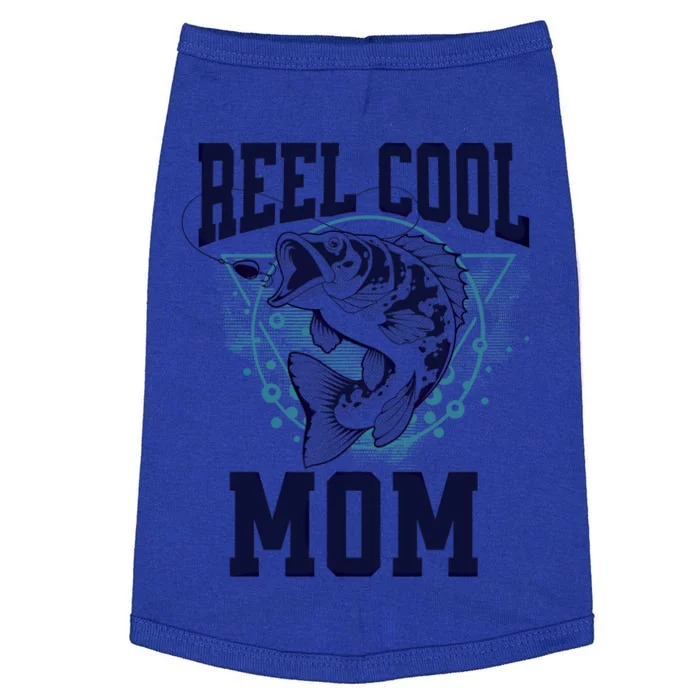 Funny Fishing Reel Cool Mom Outdoors Gift Doggie Tank