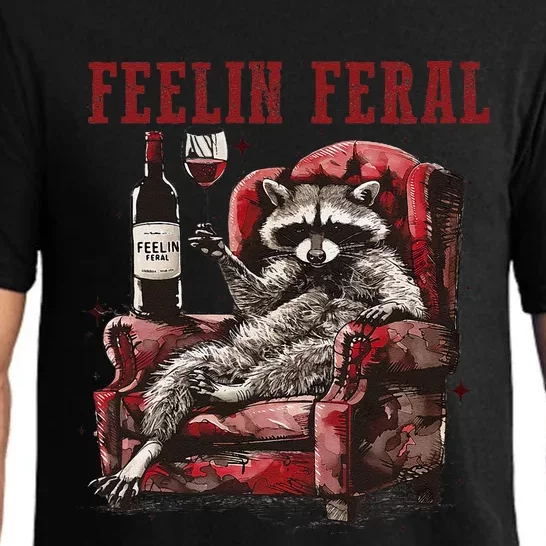 Feeling Feral Racoon Pajama Set