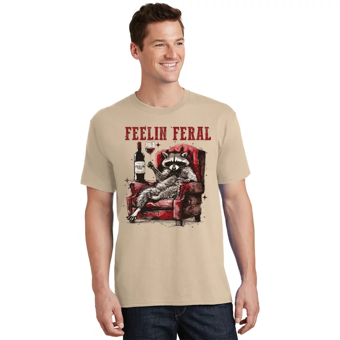 Feeling Feral Racoon T-Shirt