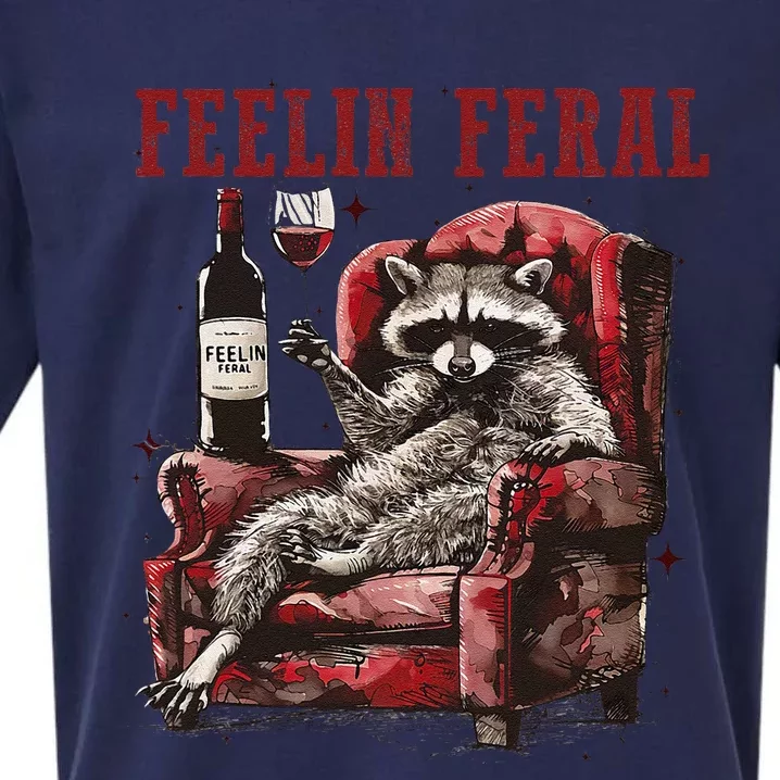 Feeling Feral Racoon Sueded Cloud Jersey T-Shirt