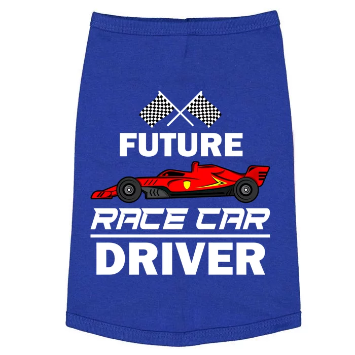 Funny Future Race Car Driver Gift Racing Gift Doggie Tank