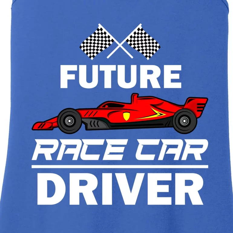 Funny Future Race Car Driver Gift Racing Gift Ladies Essential Tank