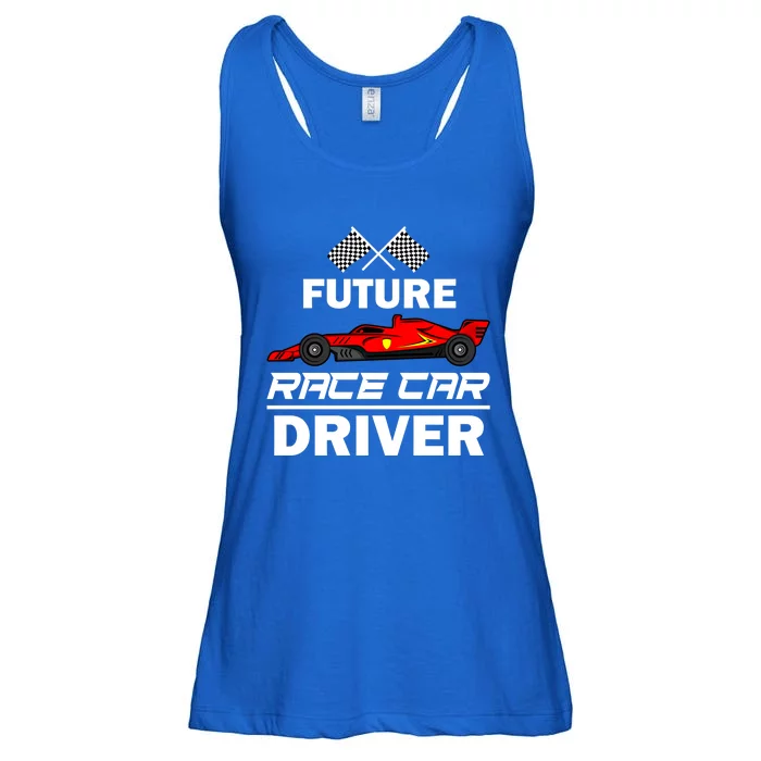 Funny Future Race Car Driver Gift Racing Gift Ladies Essential Flowy Tank