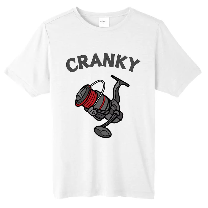 Funny Fishing Reel Pun For Fishermen ChromaSoft Performance T-Shirt