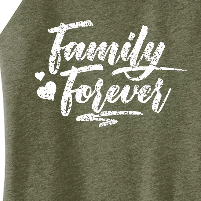 Family Forever Reunion Relatives Families Party Women’s Perfect Tri Rocker Tank