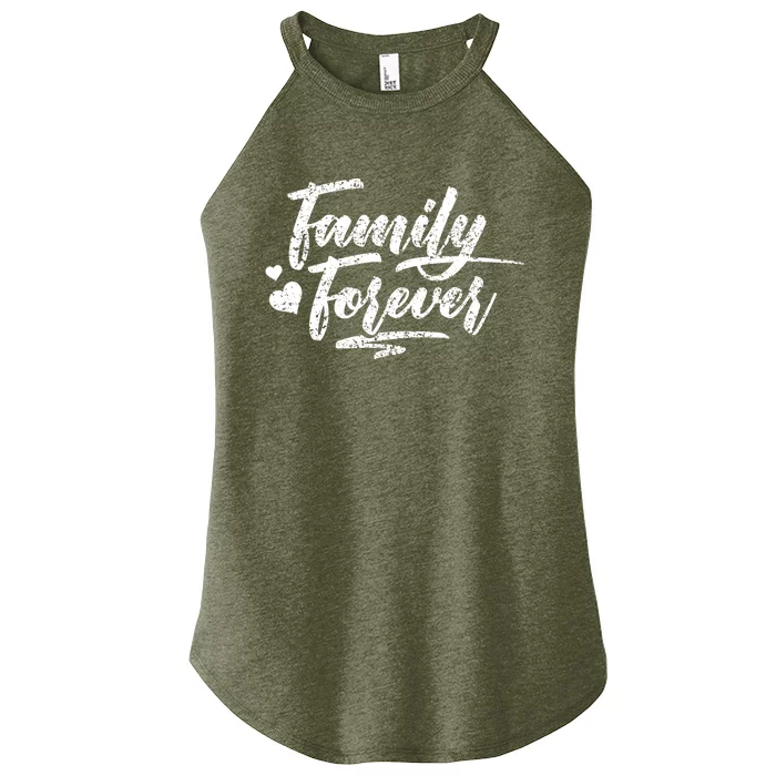 Family Forever Reunion Relatives Families Party Women’s Perfect Tri Rocker Tank