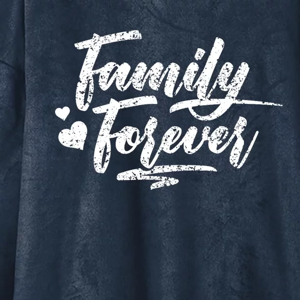 Family Forever Reunion Relatives Families Party Hooded Wearable Blanket