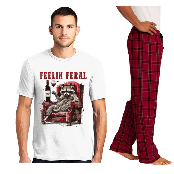 Feeling Feral Racoon Pajama Set