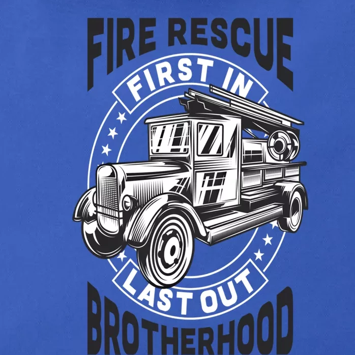 Fire Fire Rescue Brotherhood Fire Departt Gift Zip Tote Bag